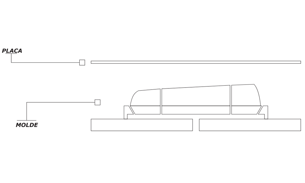 Outros exemplos do processo de vacuum forming